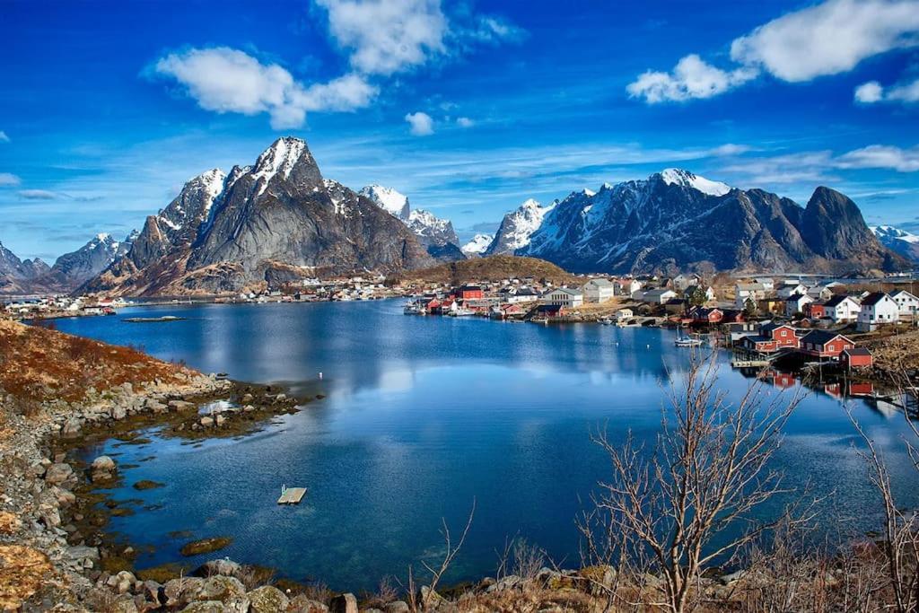 Reine Retro Villa - Cozy Villa With A Fantastic View Buitenkant foto