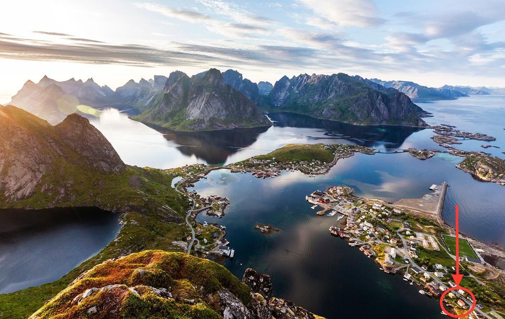 Reine Retro Villa - Cozy Villa With A Fantastic View Buitenkant foto
